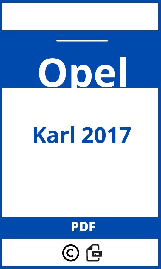 Handleiding Opel Karl 2017 Nederlands Instructieboekje